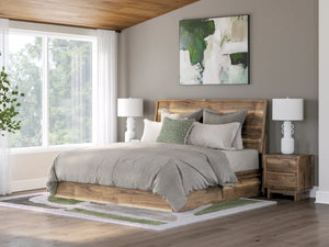Chirason Panel Bed with Storage