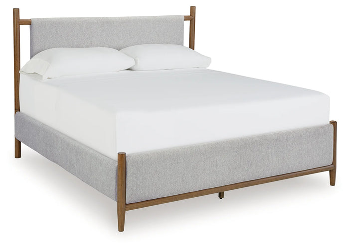 Lyncott Upholstered Panel Bed