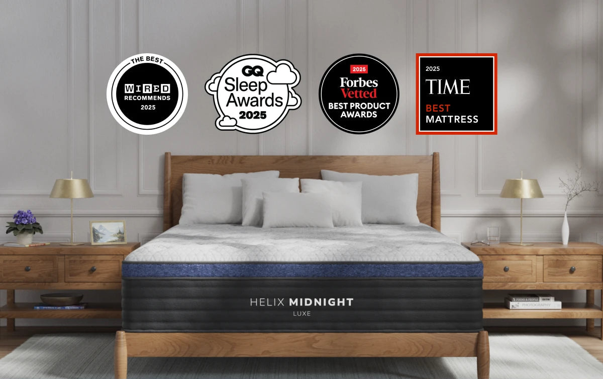 Helix Midnight Luxe w/ GlacioTex + CoolForce Layer Mattress Helix Midnight Luxe w/ GlacioTex + CoolForce Layer Mattress